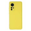 Xiaomi Mi 12 Kılıf Nano içi Kadife Silikon - Sarı