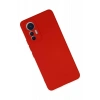 Xiaomi Mi 12 Lite Kılıf Nano içi Kadife Silikon - Kırmızı