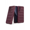 Xiaomi Mi 12 Lite Kılıf Optimum Silikon - Bordo