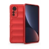 Xiaomi Mi 12 Lite Kılıf Optimum Silikon - Kırmızı
