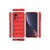 Xiaomi Mi 12 Lite Kılıf Optimum Silikon - Kırmızı