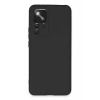 Xiaomi Mi 12T Pro Kılıf Nano içi Kadife Silikon - Siyah