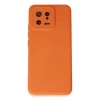Xiaomi Mi 13 Kılıf Nano içi Kadife Silikon - Turuncu