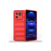 Xiaomi Mi 13 Kılıf Optimum Silikon - Kırmızı