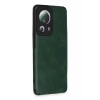 Xiaomi Mi 13 Lite Kılıf Loop Deri Silikon - Yeşil
