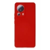 Xiaomi Mi 13 Lite Kılıf Nano içi Kadife Silikon - Kırmızı
