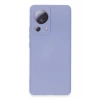 Xiaomi Mi 13 Lite Kılıf Nano içi Kadife Silikon - Lila
