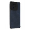 Xiaomi Mi 13 Pro Kılıf Loop Deri Silikon - Lacivert