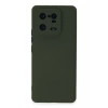 Xiaomi Mi 13 Pro Kılıf Nano içi Kadife Silikon - Koyu Yeşil