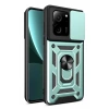 Xiaomi Mi 13T Pro Kılıf Pars Lens Yüzüklü Silikon - Yeşil