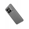 Xiaomi Mi 14T Kılıf Auto Focus Karbon Kapak - Gri
