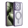 Xiaomi Mi 14T Pro Joke Simli Magneticsafe Kılıf - Derin Mor