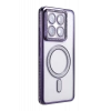 Xiaomi Mi 14T Pro Joke Simli Magneticsafe Kılıf - Derin Mor