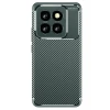 Xiaomi Mi 14T Pro Kılıf Auto Focus Karbon Kapak - Koyu Yeşil