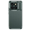 Xiaomi Mi 14T Pro Kılıf Auto Focus Karbon Kapak - Koyu Yeşil