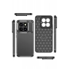 Xiaomi Mi 14T Pro Kılıf Auto Focus Karbon Kapak - Siyah