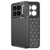 Xiaomi Mi 15 Pro Kılıf Auto Focus Karbon Kapak - Siyah