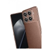 Xiaomi Mi 15T Pro Auto Focus Karbon Kapak - Kahverengi