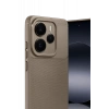 Xiaomi Note 14 5G Auto Focus Karbon Kapak - Kahverengi