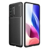 Xiaomi Poco F3 Kılıf Auto Focus Karbon Kapak - Siyah
