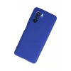 Xiaomi Poco F3 Kılıf First Silikon - Lacivert