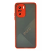 Xiaomi Poco F3 Kılıf Montreal Silikon Kapak - Kırmızı