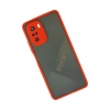 Xiaomi Poco F3 Kılıf Montreal Silikon Kapak - Kırmızı