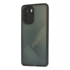 Xiaomi Poco F3 Kılıf Montreal Silikon Kapak - Siyah