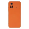 Xiaomi Poco M4 Pro 4G Kılıf Nano içi Kadife Silikon - Turuncu