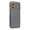 Xiaomi Poco M5 Kılıf Liva Lens Silikon - Mavi