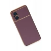 Xiaomi Poco M5 Kılıf Volet Silikon - Mor