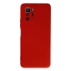 Xiaomi Poco X3 GT Kılıf Nano içi Kadife Silikon - Kırmızı