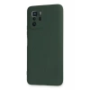 Xiaomi Poco X3 GT Kılıf Nano içi Kadife Silikon - Koyu Yeşil