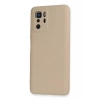 Xiaomi Poco X3 GT Kılıf Nano içi Kadife Silikon - Pudra