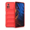 Xiaomi Poco X4 Pro 5G Kılıf Optimum Silikon - Kırmızı