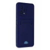 Xiaomi Poco X5 5G Kılıf Kelvin Kartvizitli Silikon - Lacivert