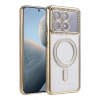 Xiaomi Poco X6 Pro Joke Simli Magneticsafe Kılıf - Gold