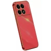 Xiaomi Poco X6 Pro Kılıf Volet Silikon - Kırmızı