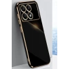 Xiaomi Poco X6 Pro Kılıf Volet Silikon - Siyah