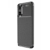 Xiaomi Poco X7 Pro Kılıf Auto Focus Karbon Kapak - Siyah