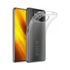 Xiaomi Pocophone X3 Kılıf Lüx Şeffaf Silikon