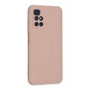 Xiaomi Redmi 10 2022 Kılıf Nano içi Kadife Silikon - Pudra