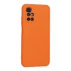 Xiaomi Redmi 10 2022 Kılıf Nano içi Kadife Silikon - Turuncu