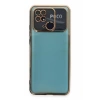 Xiaomi Redmi 10C Kılıf Lensli Silikon - Gold