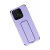Xiaomi Redmi 10C Kılıf Mega Standlı Silikon - Lila