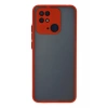 Xiaomi Redmi 10C Kılıf Montreal Silikon Kapak - Kırmızı
