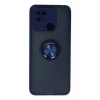 Xiaomi Redmi 10C Kılıf Montreal Yüzüklü Silikon Kapak - Lacivert