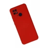 Xiaomi Redmi 10C Kılıf Nano içi Kadife Silikon - Kırmızı