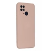 Xiaomi Redmi 10C Kılıf Nano içi Kadife Silikon - Pudra
