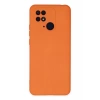 Xiaomi Redmi 10C Kılıf Nano içi Kadife Silikon - Turuncu